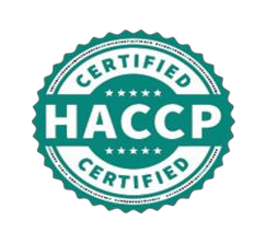 HACCP certification seal issued to Etalex Factory by ABS Global